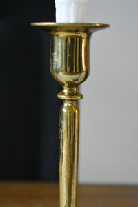 Pair of Vintage Brass Candlesticks