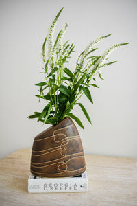 Asymmetrical Pottery Vase